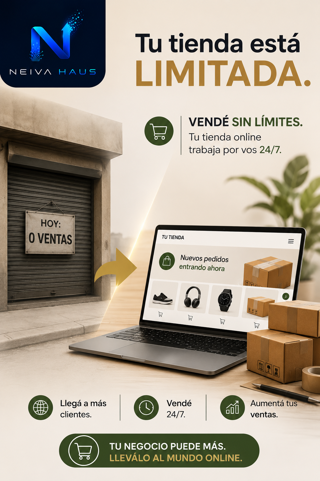 Creación de tiendas online